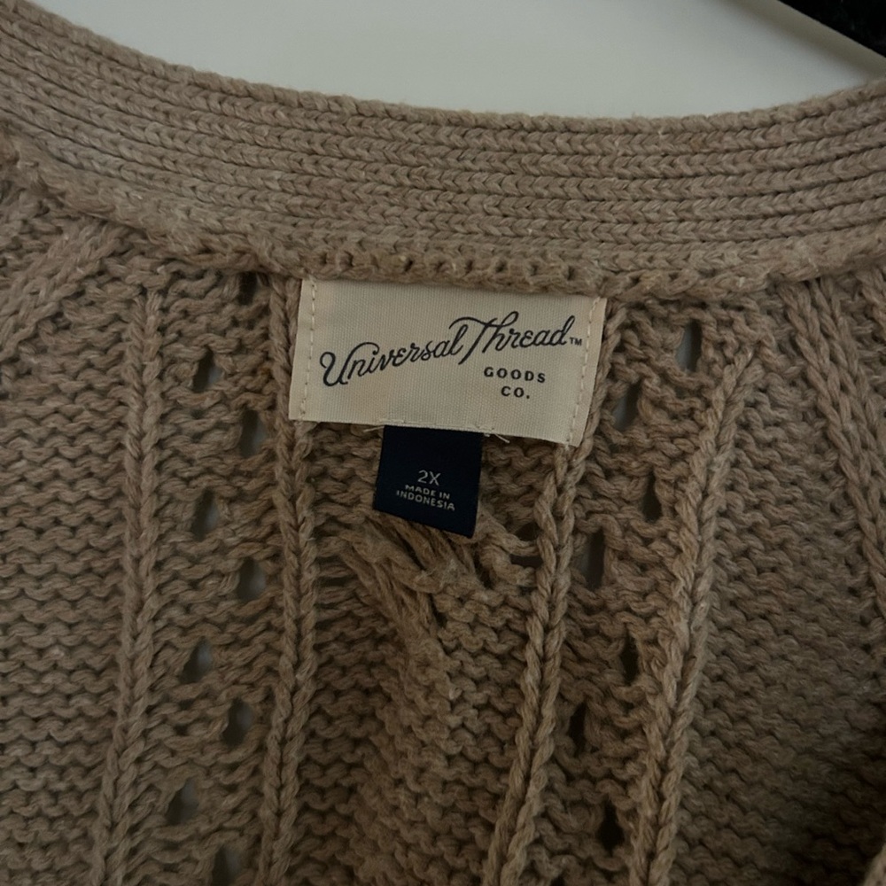 Universal Thread cardigan, 2X - Picture 2 of 2